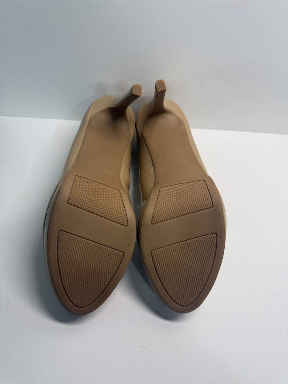 LC LAUREN CONRAD Nude Patent Stiletto Pumps Zise 10 - Picture 8 of 10